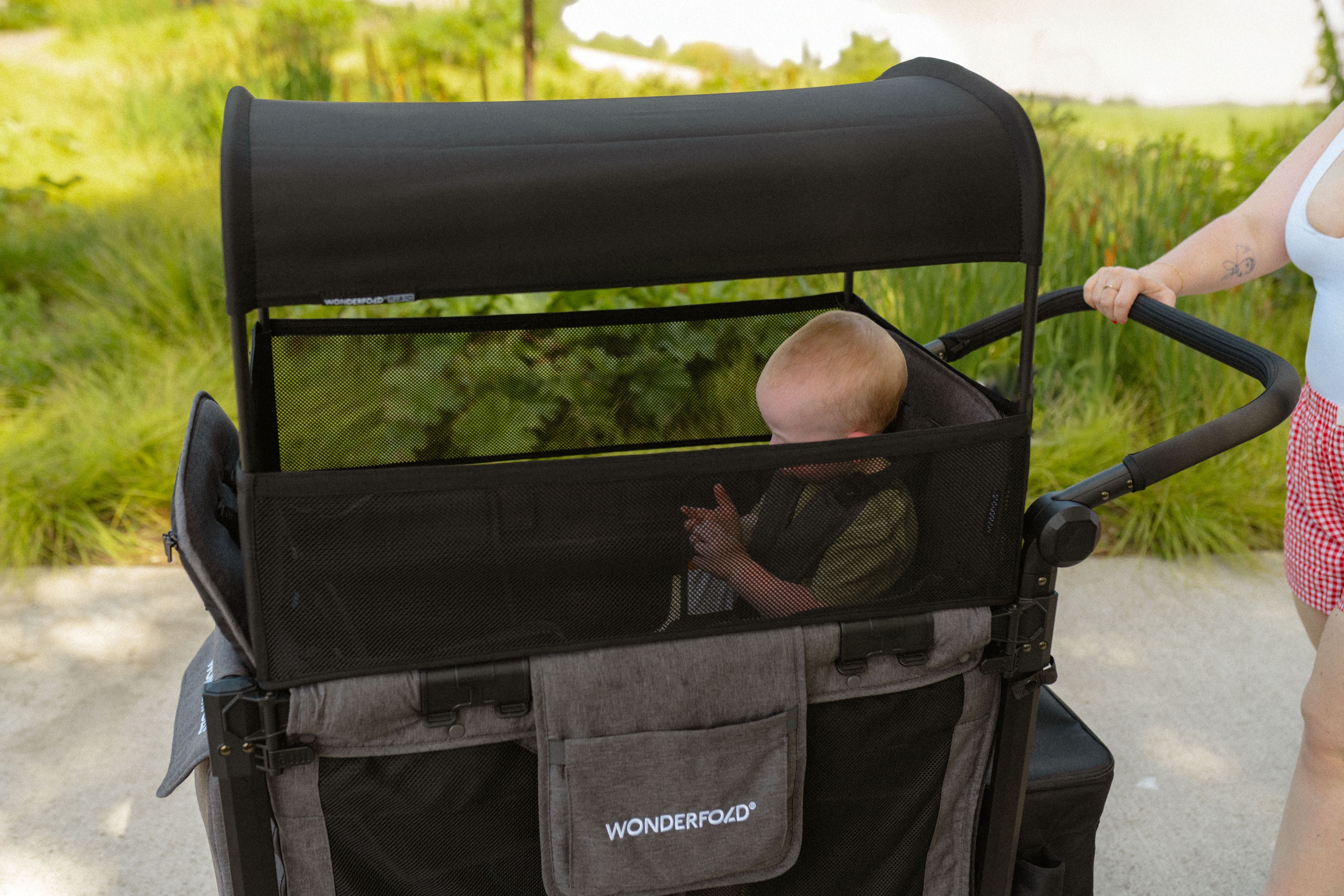 4-Sided Shade Net | Stroller Wagon Accessory | WonderFold – WONDERFOLD