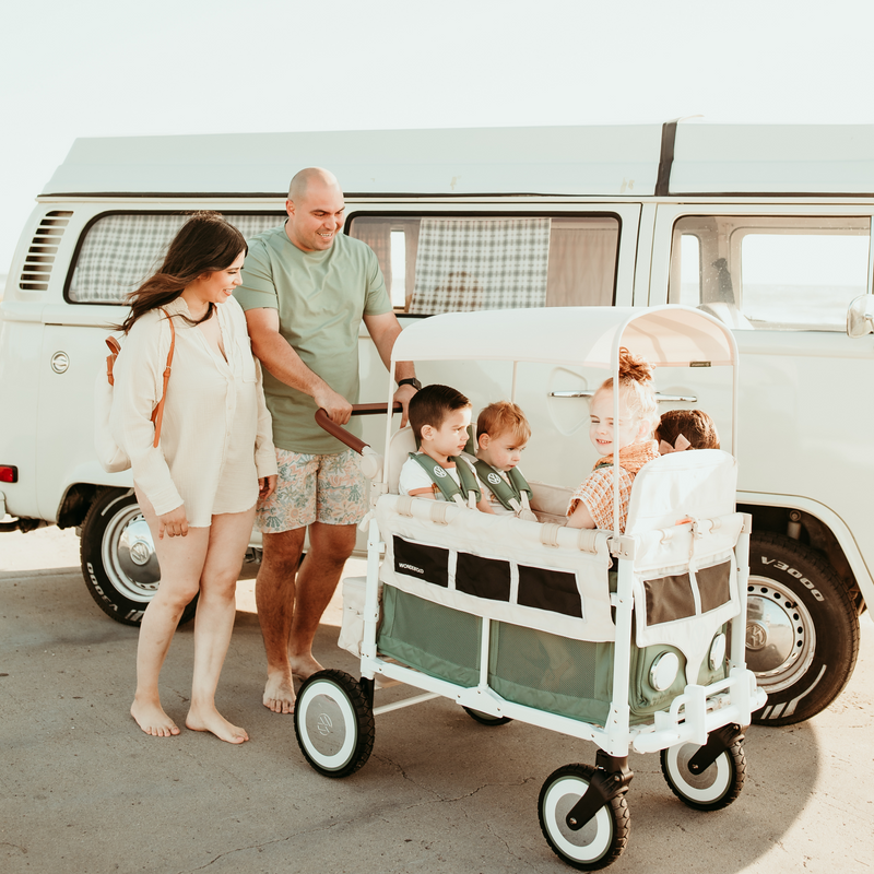 vw4 volkswagen stroller wagon costco VW4 Volkswagen 4-Seater Stroller Wagon – WONDERFOLD