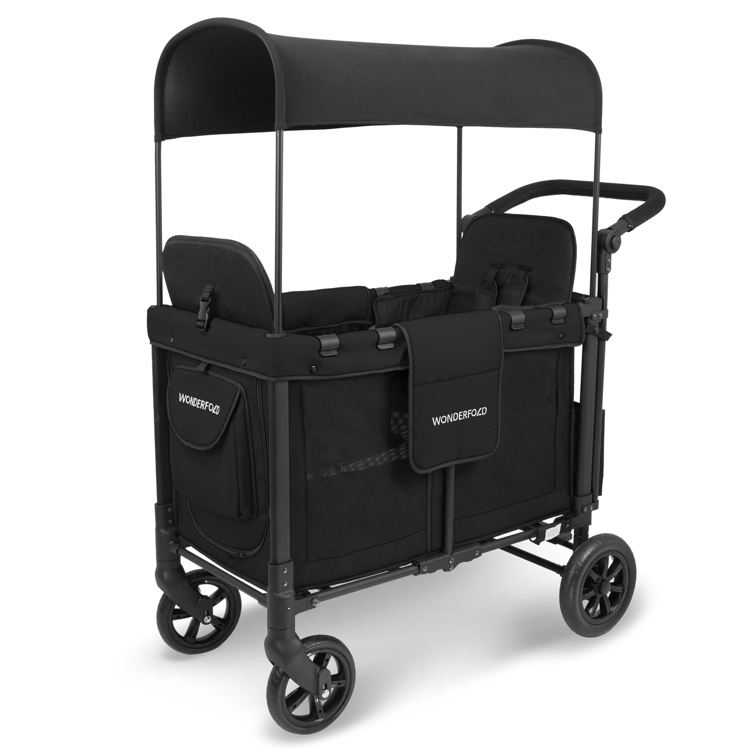 W2 Double Stroller Wagon l Two Seater Wagon WonderFold WONDERFOLD
