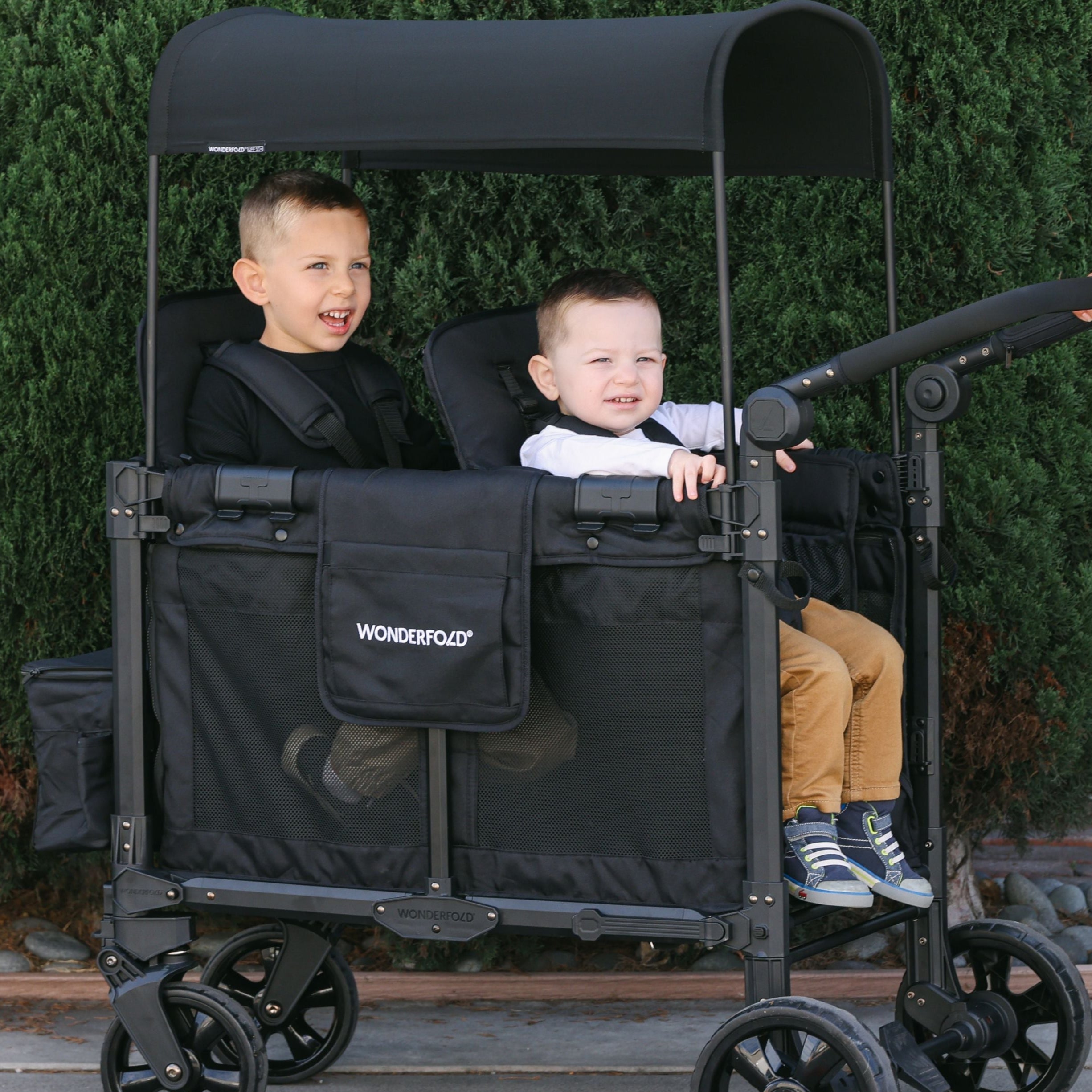 W2 Elite Pro Stroller Wagon (2 Seater) – WONDERFOLD