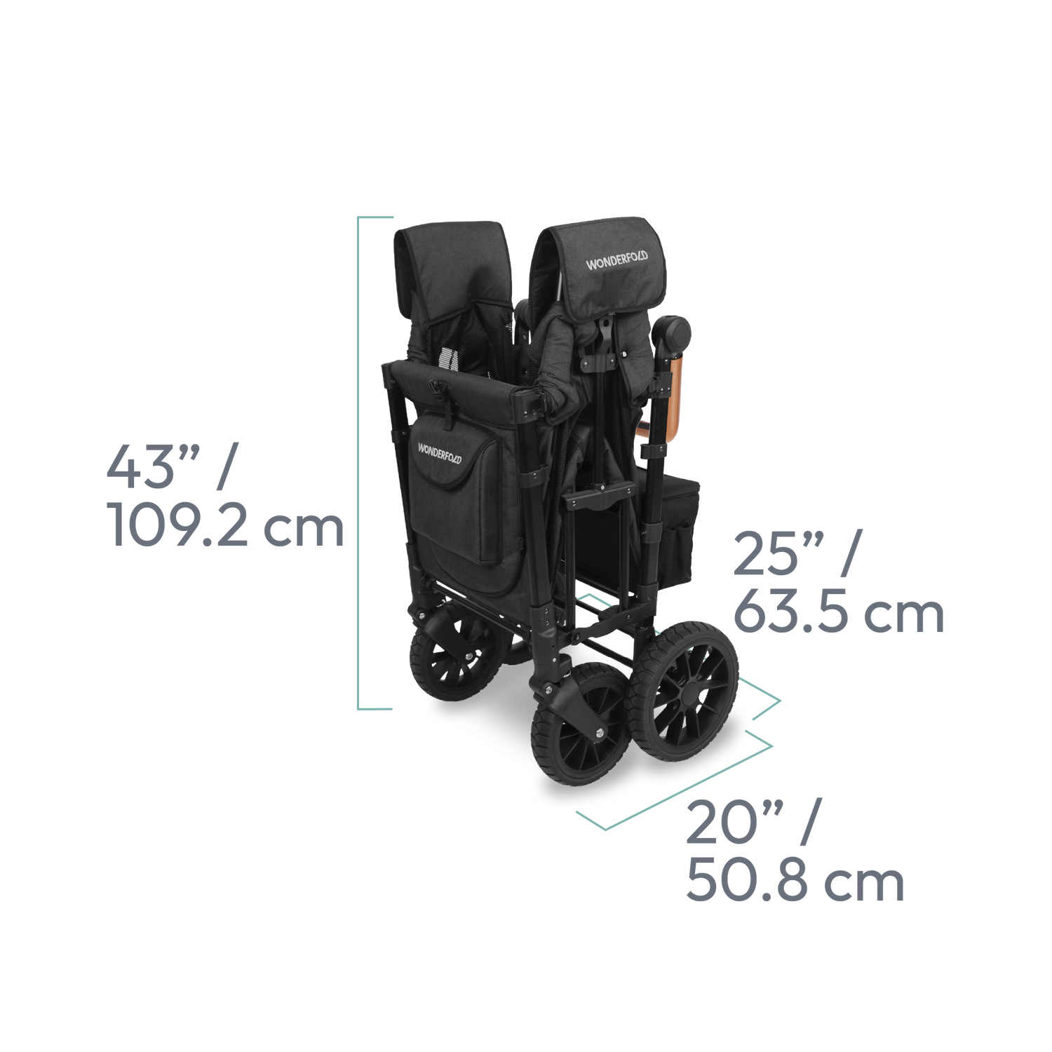 w2 luxe stroller wagon review W2 Luxe Double Stroller Wagon (2 Seater)