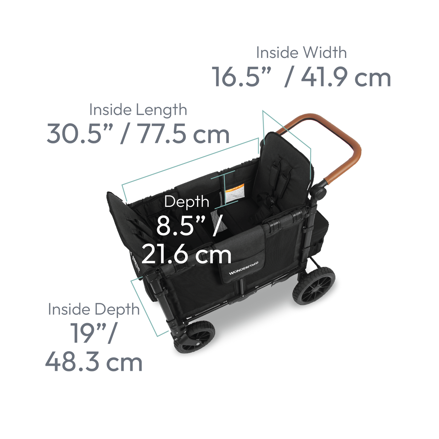 W2 Luxe Double Stroller Wagon (2 Seater) | WonderFold – WONDERFOLD W2 Luxe Double Stroller Wagon (2 Seater) | WonderFold – WONDERFOLD