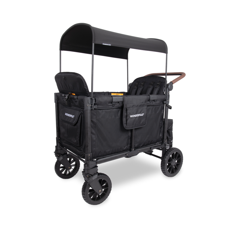 W4 Luxe Pro Quad Stroller Wagon | 4-Seater Kid's Wagon – WONDERFOLD W4 Luxe Pro Quad Stroller Wagon | 4-Seater Kid's Wagon – WONDERFOLD