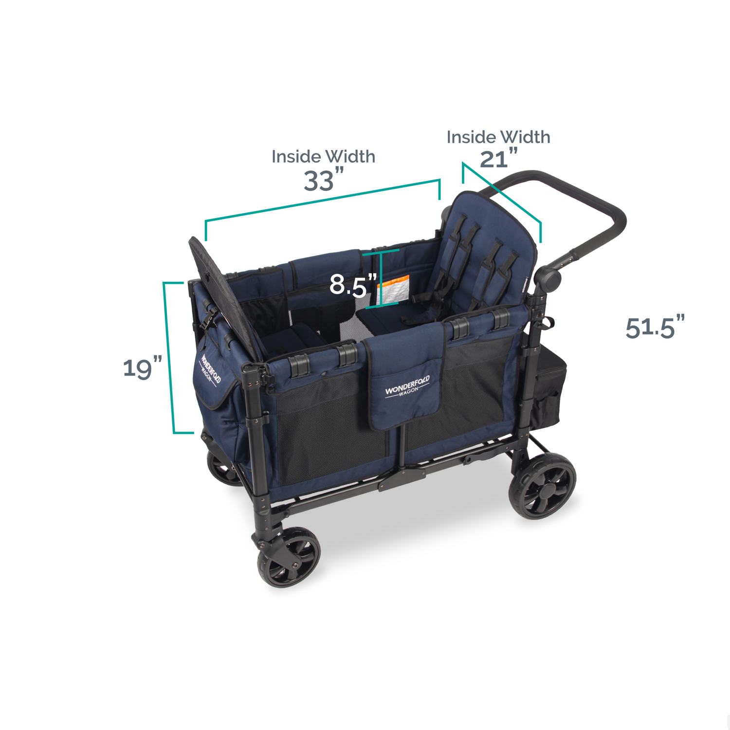 W4 Elite Quad Stroller Wagon (4 Seater) l WonderFold – WONDERFOLD W4 Elite Quad Stroller Wagon (4 Seater) l WonderFold – WONDERFOLD
