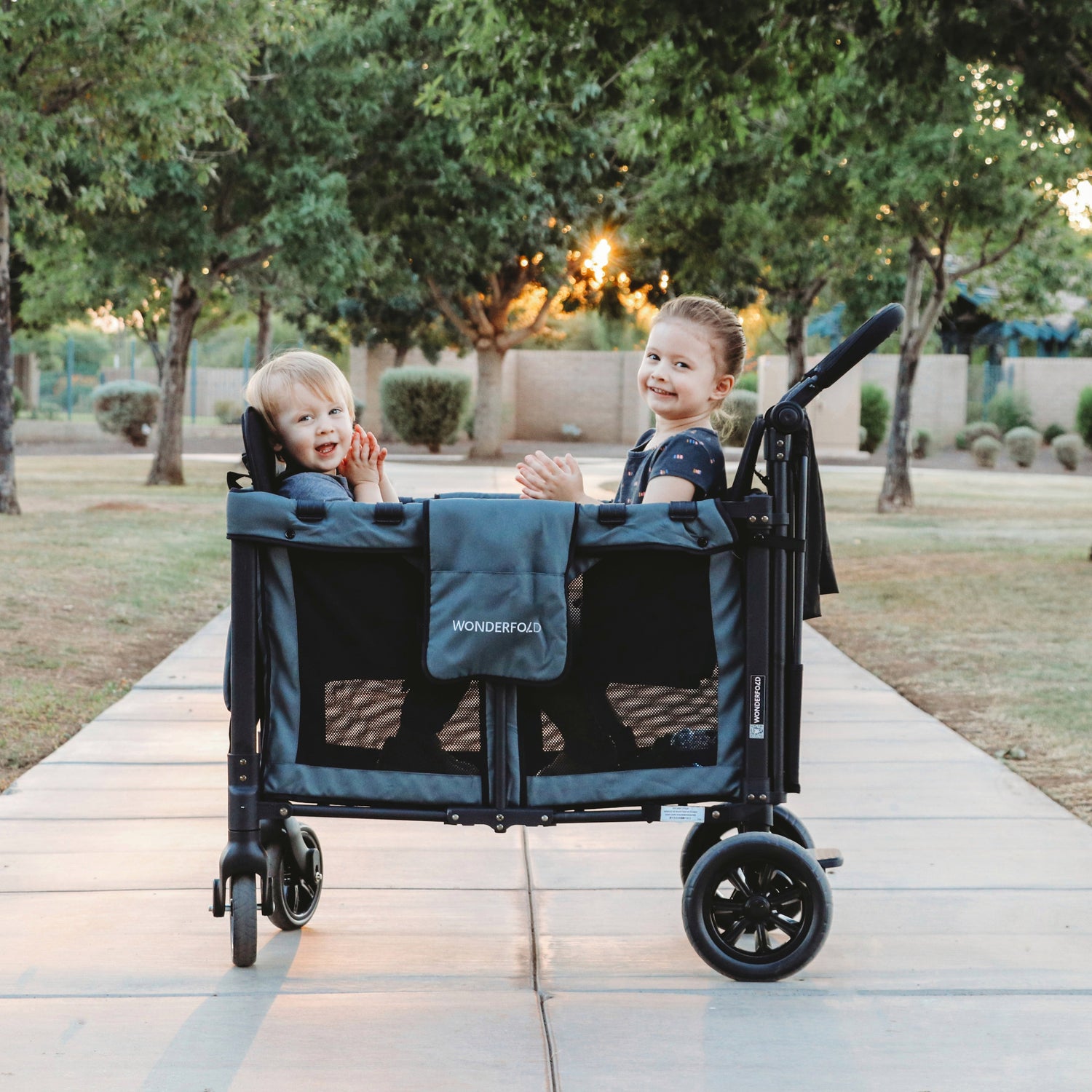 wonderfold w2 original double stroller wagon Open Box W2 Original Stroller Wagon