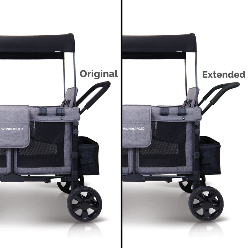 stroller wagon extended handlebar comparison